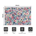 thumbnail image 5 of Pioneer Flower Floral Print Pattern Door Rugs,Washable Non Slip Door Mats Indoor,Decorative Door Mats,Entry Mat Indoor for Entrance,Bedroom,Kitchen,Bathroom,16"x24", 5 of 6