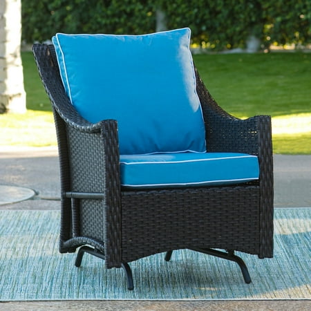 Belham Living Lindau All Weather Wicker Patio Glider Chair ...