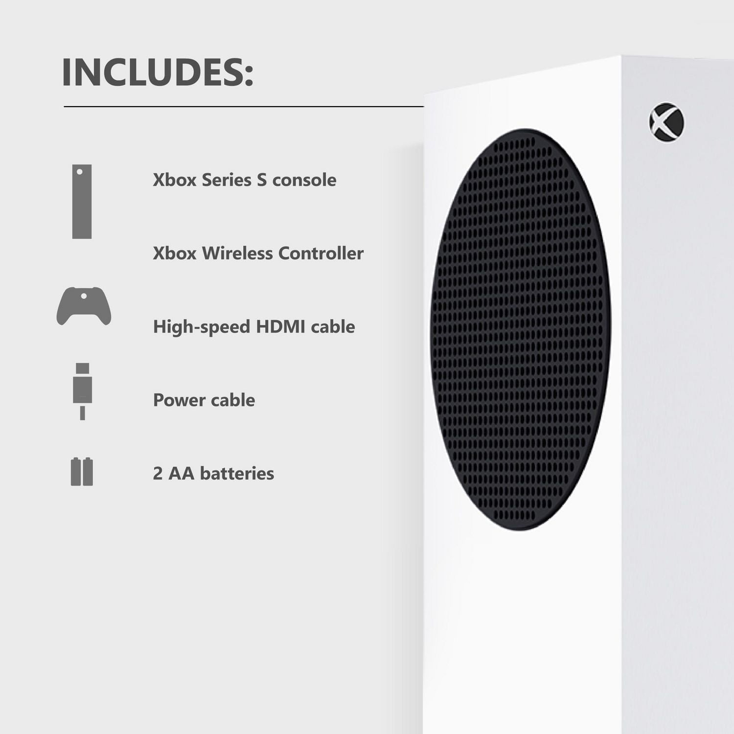 Xbox Series S - 1TB - Robot White - Digital Edition (no disk)