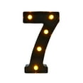 thumbnail image 3 of Lámpara de número de marquesina iluminada Lámpara de número de marquesina Lámpara de pared para dormitorio para fiesta de cumpleaños Luz de señal de 7 516 x 858 x 157 pulgadas, 3 of 10