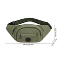 thumbnail image 3 of Ikohbadg Sling Bag Crossbody Sling Backpack Cross Body Shoulder Bag Travel Hiking Daypack for Women Men, Army Green, 3 of 7