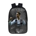thumbnail image 1 of GP1 Cristiano Ronaldo Patrón Mochila Regalo Escolar Para Niños Bolsa De Estudiante Ordenador Portátil Gran Capacidad Doble Entrepiso PG1, 1 of 4