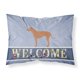 thumbnail image 1 of "Funda de almohada de bienvenida Treasures Rhodesian Ridgeback, estándar," Caroline's Treasures BB8277PILLOWCASE, 1 of 1