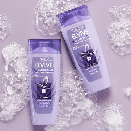 L'Oreal Paris Elvive Volume Filler Thickening Shampoo, 12.6 fl oz