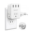 Presto Plug Portable Power Adaptor, Electric Outlet Extender with 2 USB ...
