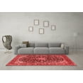 thumbnail image 3 of Ahgly Company Indoor Rectangle Persian Red Traditional Area Rugs, 7' x 9', 3 of 4