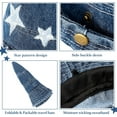 thumbnail image 6 of Denim Bucket Hat for Women Blue Jean Western Fisherman Hats Packable Outdoor Boonie Sun Cap, 6 of 7