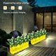 thumbnail image 3 of Las Luces Del Paisaje Patio Iluminaron La Césped Barandilla LED Con Solar, 3 of 8
