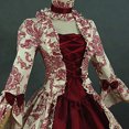thumbnail image 5 of Vestidos de fiesta de noche de estilo gótico medieval renacentista con cintura alta y elegantes de estilo vintage para mujer, 5 of 5