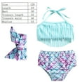 thumbnail image 2 of Kids swim suits for girls Baby swimsuit girl little girls swimsuit  Girls Beach Sport Fringe 2-Piece Bikini Swimsuit, 2 of 6
