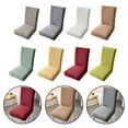 thumbnail image 3 of Juego de funda de silla de 4 piezas, cubierta de silla de comedor lavable extraíble elástico de diamante, 3 of 11