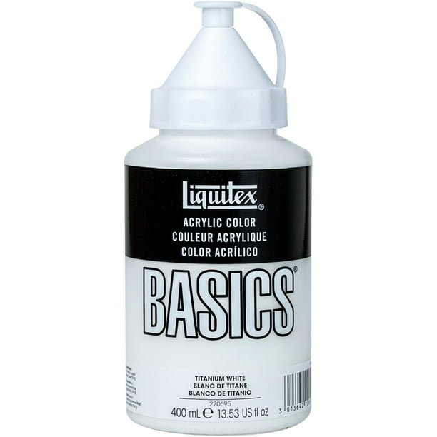 Liquitex BASICS Acrylic Paint 13.5ozTitanium White