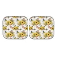 thumbnail image 7 of Balery 2 Piece Bird Sunflowers Car Windshield Sun Shade|Foldable Front Windshield Shade for Car Front Window for Most Sedans SUV Truck-Large, 7 of 7