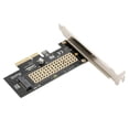 thumbnail image 5 of M.2 Nvme Ssd A Pcie 3,0 X1/X4/X8/X16 Tarjeta Adaptadora De Escritorio Duro Frive Tarjeta De Expansión Compatible Con Sistema Windows Xp/Vista/Win 7 Eigraketly EL016335-00, 5 of 5