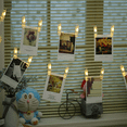 thumbnail image 3 of Cadena de luces LED a batería con clip para fotos, decoración navideña, luces pequeñas, luz con clip de estrella, 3 of 5