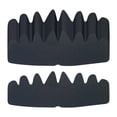thumbnail image 4 of 20 piezas de insertos de fieltro con forma de corona de béisbol de alto rendimiento, reutilizables. Negro S, 4 of 9