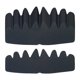 thumbnail image 4 of 20x Insertos reutilizables con forma corona béisbol, fieltro suave, multifuncionales, fáciles usar, accesorios protectores para gorras, forro Negro S, 4 of 8