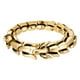 thumbnail image 1 of Pulsera vintage punk de escamas de dragón para hombre, joyería de moda de acero de titanio Oro 9.05 pulgadas, 1 of 8