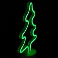 thumbnail image 7 of Northlight LED Christmas Tree Neon Table Light - 11" - Green, 7 of 7