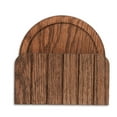 thumbnail image 2 of CONSDAN Cup Coasters, USA Grown Hardwood, Wooden Cup Coasters Set, Oak Color 6 Pcs a set, 2 of 6