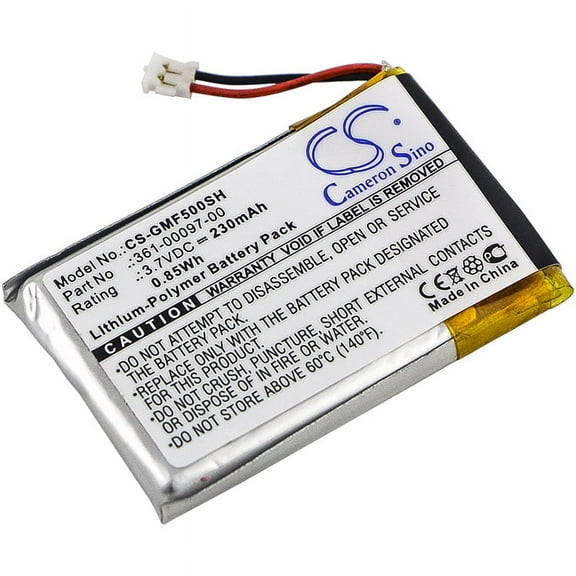 230mAh Battery for Garmin Fenix 5, Approach S60, Forerunner 935