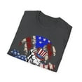 thumbnail image 4 of American Flag 4th of July T Rex Dinosaur Amerisaurus Rex Art T-Shirt, 4 of 4