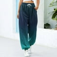 thumbnail image 2 of njshnmn Loose Pants Baggy Trousers Yoga Pants Women's Active Yoga Sweatpants, Black, XL, 2 of 4
