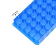 thumbnail image 4 of Soporte para tubos de ensayo de doble panel de 60 pocillos para tubos de centrifugado de 0.5ml/1.5ml/2ml color azul, 2 piezas, 4 of 7