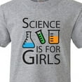 thumbnail image 4 of Inktastic Science is for Girls Youth T-Shirt, 4 of 5