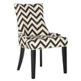 thumbnail image 3 of Safavieh Lester Contemporary Glam Dining Chair, Set of 2, 3 of 6