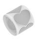 thumbnail image 5 of Diy Heat Transfer Film Reflective Material For Clothing Silver Heart Shape 1 Roll, 5 of 5