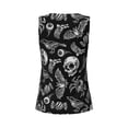 thumbnail image 5 of Lsque Skull bird bat spider Printed Workout Tank Tops for Women, Athletic Sports Tank Tops, Compression Sleeveless Dry Fit Shirts,Sleeveless Yoga Shirt-Medium, 5 of 9