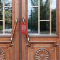 thumbnail image 4 of PU Leather Do Not Disturb Door Hanger Sign Double Side Welcome Please Knock Sign for Dorm Hotel Home Office Meeting Rooms, 4 of 4