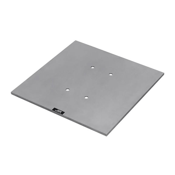 Monoprice 8in x 8in Lite Duty Box Truss Base Plate | With Hardware, Up to 500 pounds load capacity - Stage Right Series