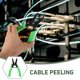 thumbnail image 3 of BESTYASH Pelacables Compacto De Aleación Para Uso En Electricidad Hogar Color Verde Claro, 3 of 8