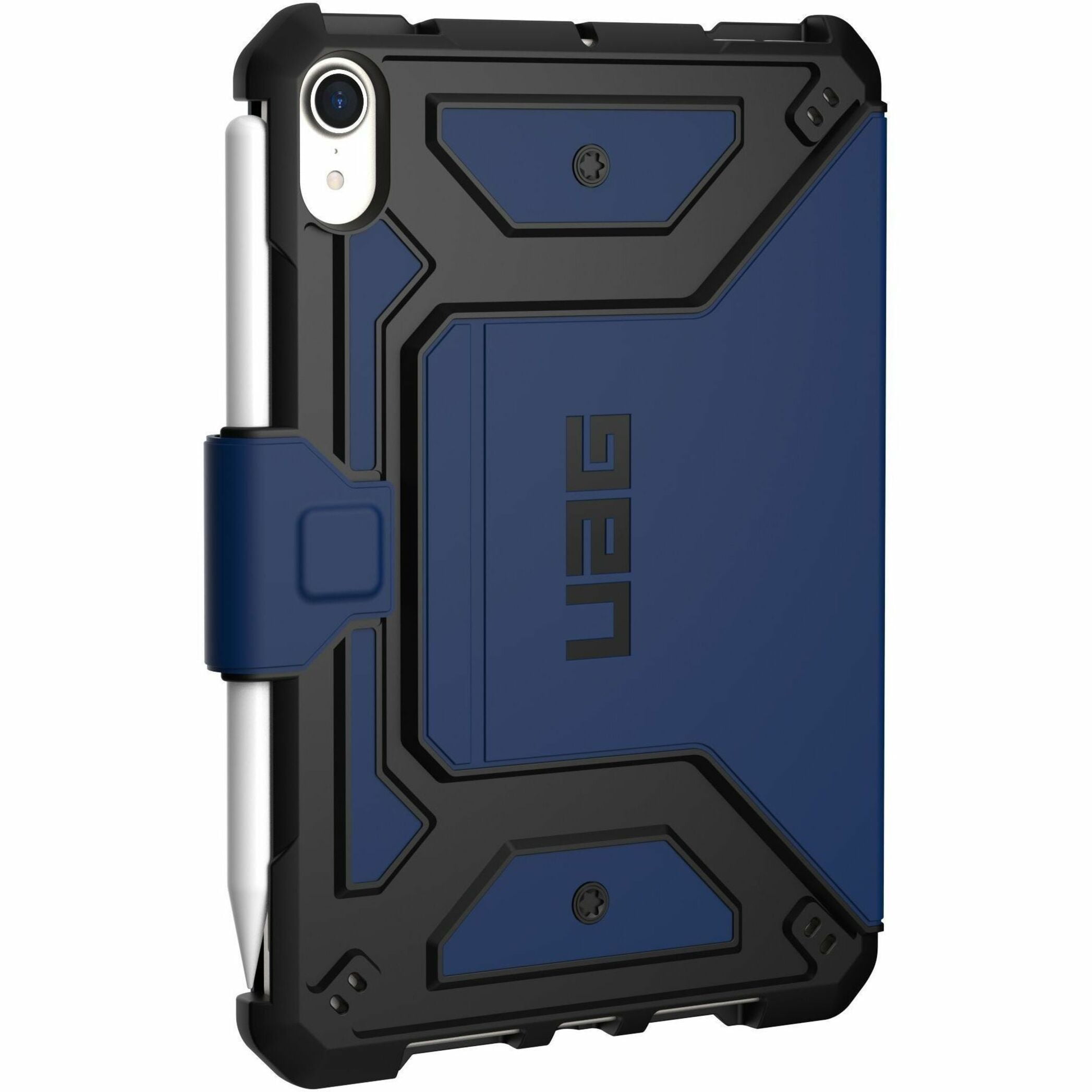 UAG iPad Mini A17 Pro Case (7th Gen, 2024) A2993 A2995 A2996 8.3" Metropolis SE, Rugged Multi-Angle Folio Stand Smooth Protective Cover w/ Pencil Pro Holder, Mallard