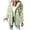 Light Green, variant on Plaid Fleece Button Up Hoodie Jacket for Women, Relaxed Straight Fit, Everyday Warm Winter Casual Outerwear, 1 Piece, S-3XL, Plus Size Friendly