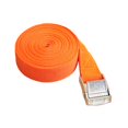 thumbnail image 2 of Sangles d'Emballage pour Ceintures de Valise, Réglables Robustes, 200cmx2.5cm, Sangles de Bagages Orange, 2 of 8