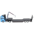 thumbnail image 1 of Carro de transporte de juguete educativo de simulación de aleación de plástico, modelo de vehículo transportador de tracción trasera para niños y niñas, regalos, estilo 1, 1 of 14