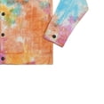thumbnail image 3 of Colortone  Adult Tie Dye Denim Jacket, 3 of 4
