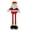 Red, variant on Spencer Santa Claus Reindeer Handmade Plush Doll Retractable Long Legs Table Decor for Home Living Room Christmas Decoration