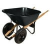 6 Cubic Foot 2 Wheel Poly Wheelbarrow