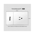 thumbnail image 4 of Kit De 4 Placas Con 1 Apagador De Escalera Y 1 Contacto Belug Blanco, 4 of 5
