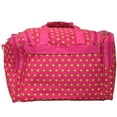 thumbnail image 5 of World Traveler 16-inch Carry-On Duffel Bag - Fuchsia Lime Dot, 5 of 5