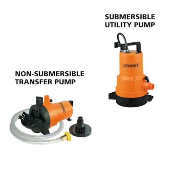 Everbilt 1/4 HP 2-in-1 Utility Pump