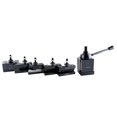 thumbnail image 3 of Accusize Ca Style Professional Wedge Type Quick Change Tool Post Set with 6 Pcs Tool Post Holders, for 14-20'' Swing, 0251-0444, 3 of 12