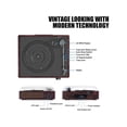 thumbnail image 2 of Cotsoco Bluetooth Belt Drive Turntable with Headphone, Bronze, 2 of 5