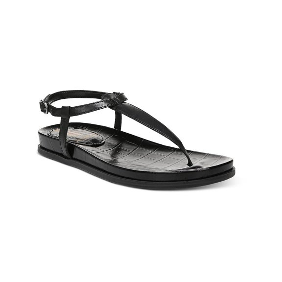 Sam Edelman Womens Naomi Leather Thong Slingback Sandals