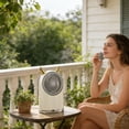 thumbnail image 5 of Kieccall USB Plug In Misting Humidifying Fan Portable Cooling Device For Home Office Desktop Summer Moist Cooling, 5 of 5