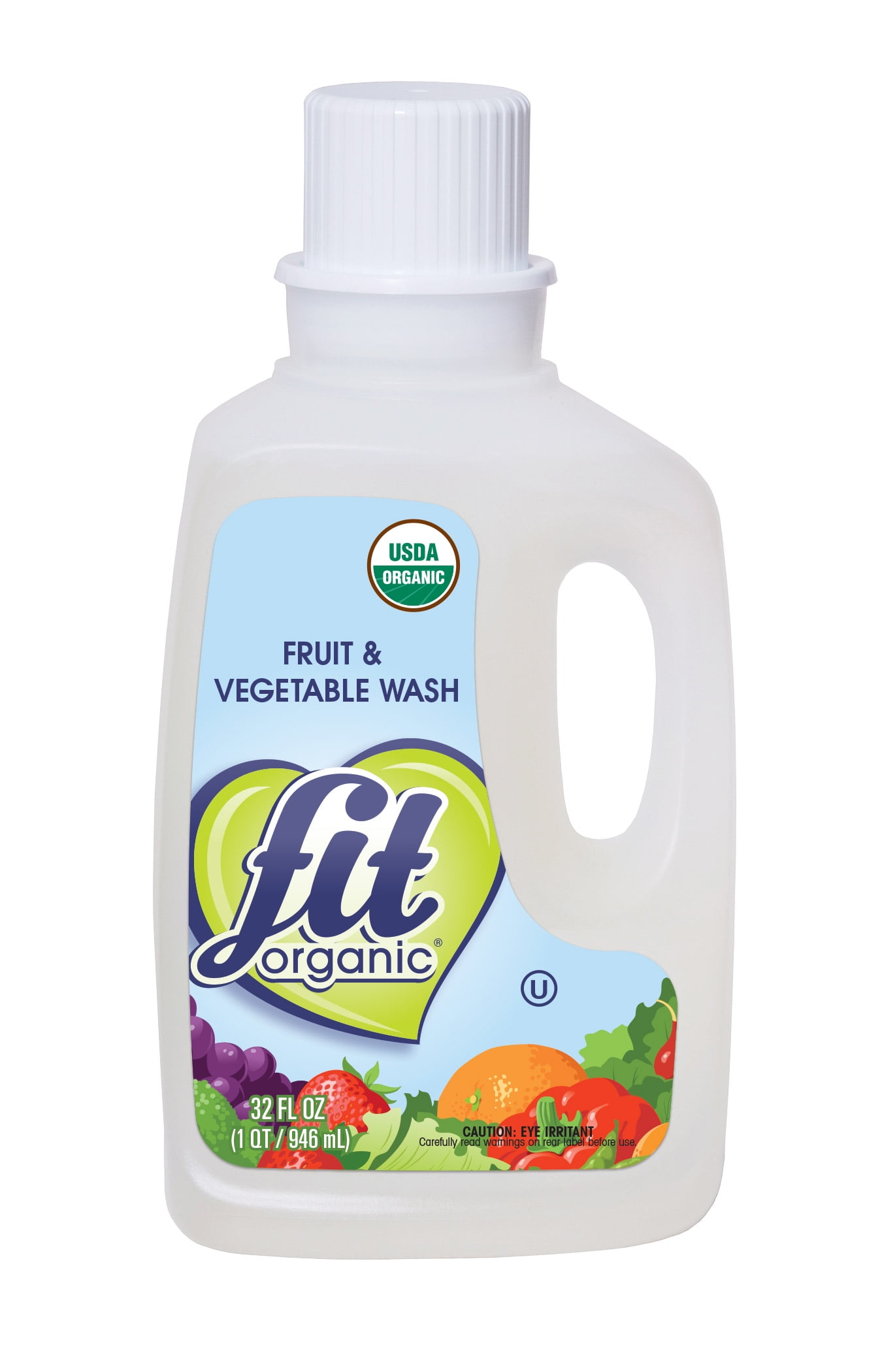 Healthpro Brands Fit Fruit and Vegetable WashRefill, 32 Ounce 12 per case.